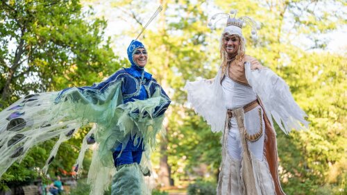 Eindrücke des Sommerfestes der Uni Jena am Schillertag 2024